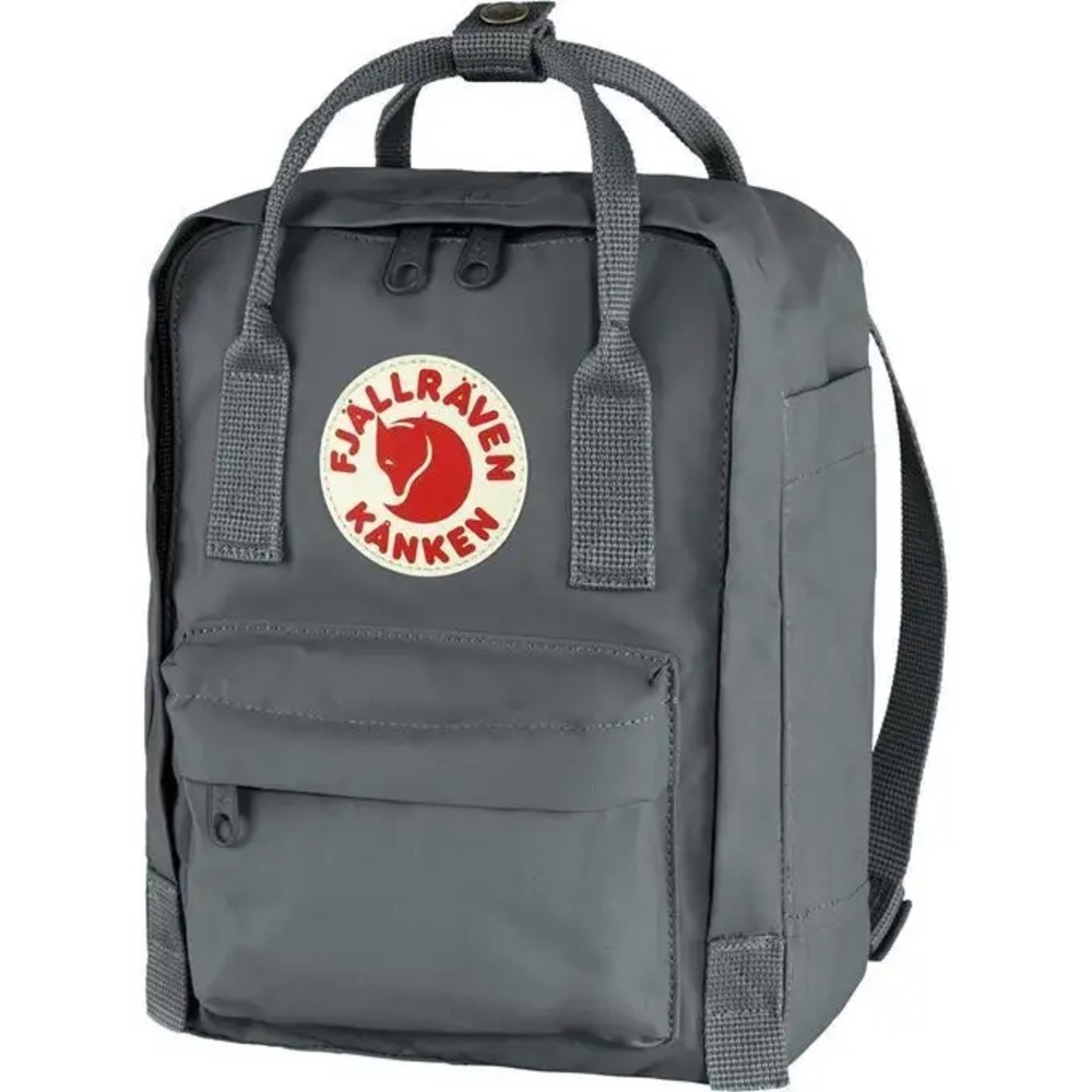 fjallraven kanken mini backpack in super grey